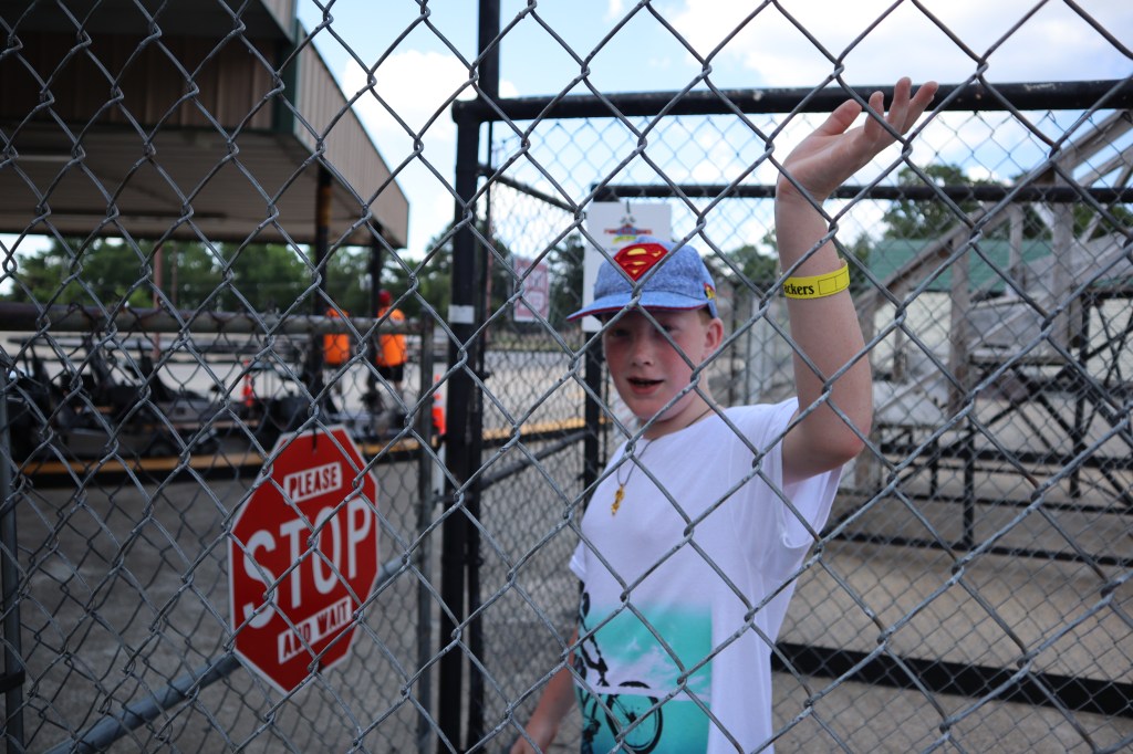 Arcade park with gocarts 